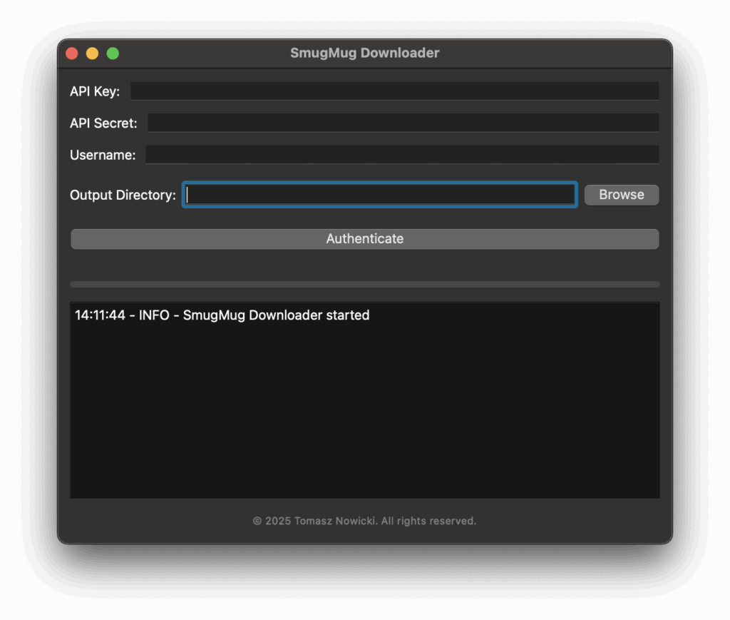 SmugMug Downloader by Customsmug