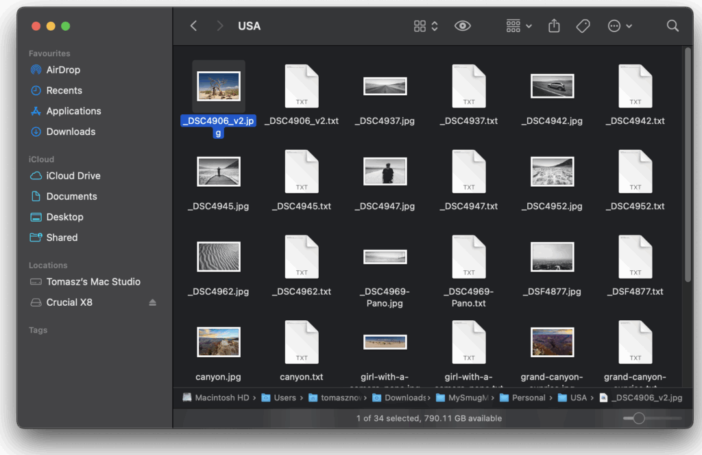 SmugMug downloader - images.